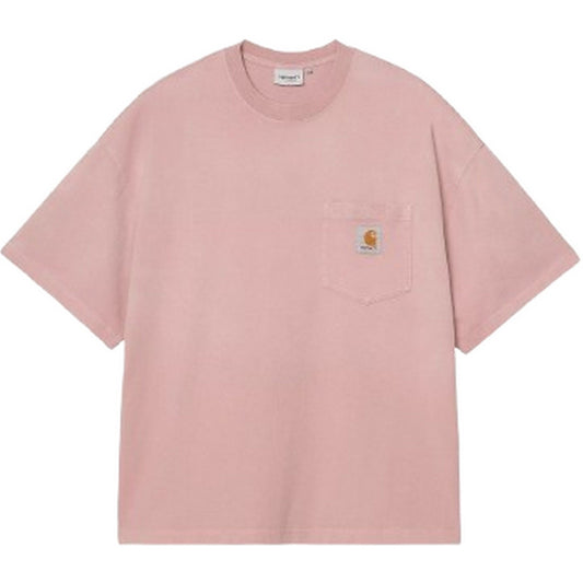 T-shirt Uomo Carhartt Wip - S/S Hudson Pocket T-Shirt - Rosa