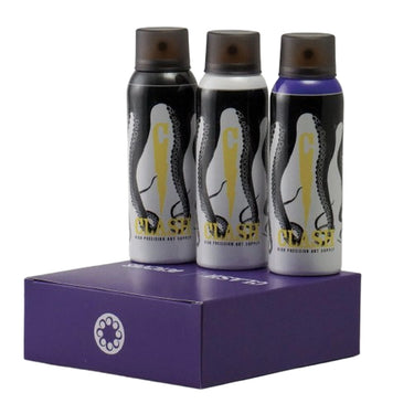 Calze Uomo Octopus - Clash Octopus 3 Pack Cans 125ml Black/Purple/White - Multicolore