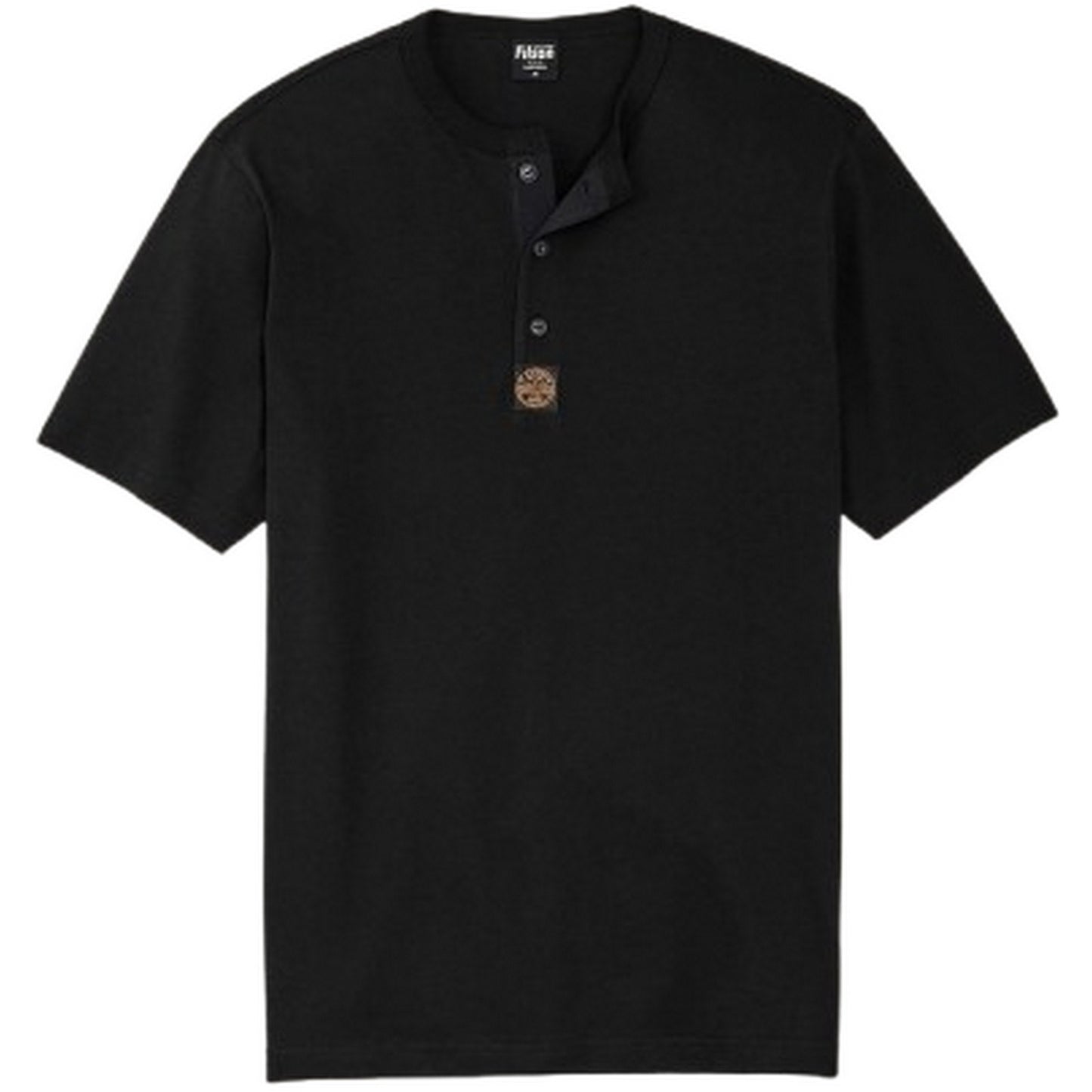 T-shirt Uomo Filson - S/S Frontier Henley T-Shi - Nero