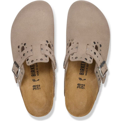 Sandali Unisex Birkenstock - Boston Rivet - Beige