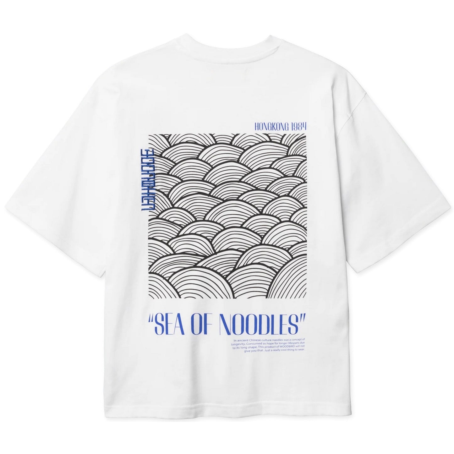 T-shirt Uomo Woodbird - Wbbalo Sea Tee - Bianco