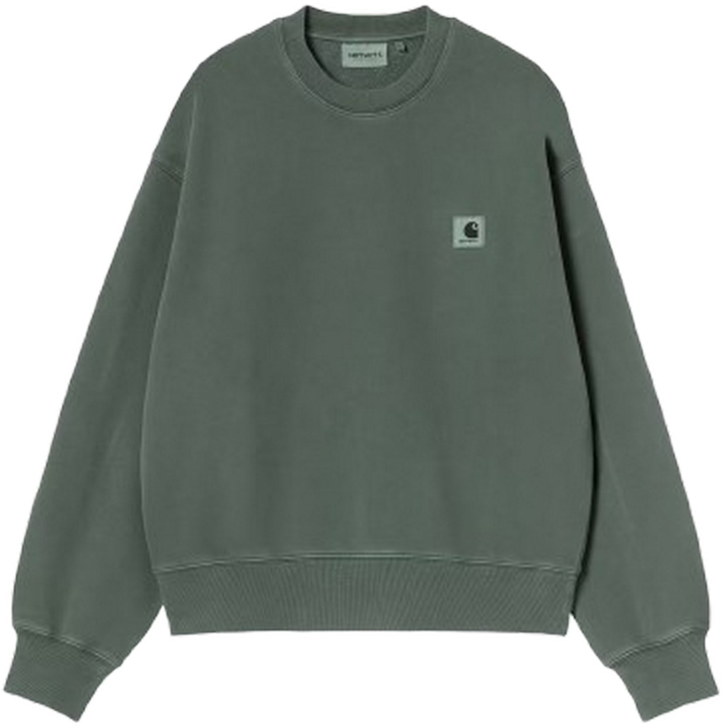 Felpe senza cappuccio Donna Carhartt Wip - W' Nelson Sweat - Verde