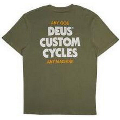 T-shirt Uomo Deus Ex Machina - Stairway Tee - Verde