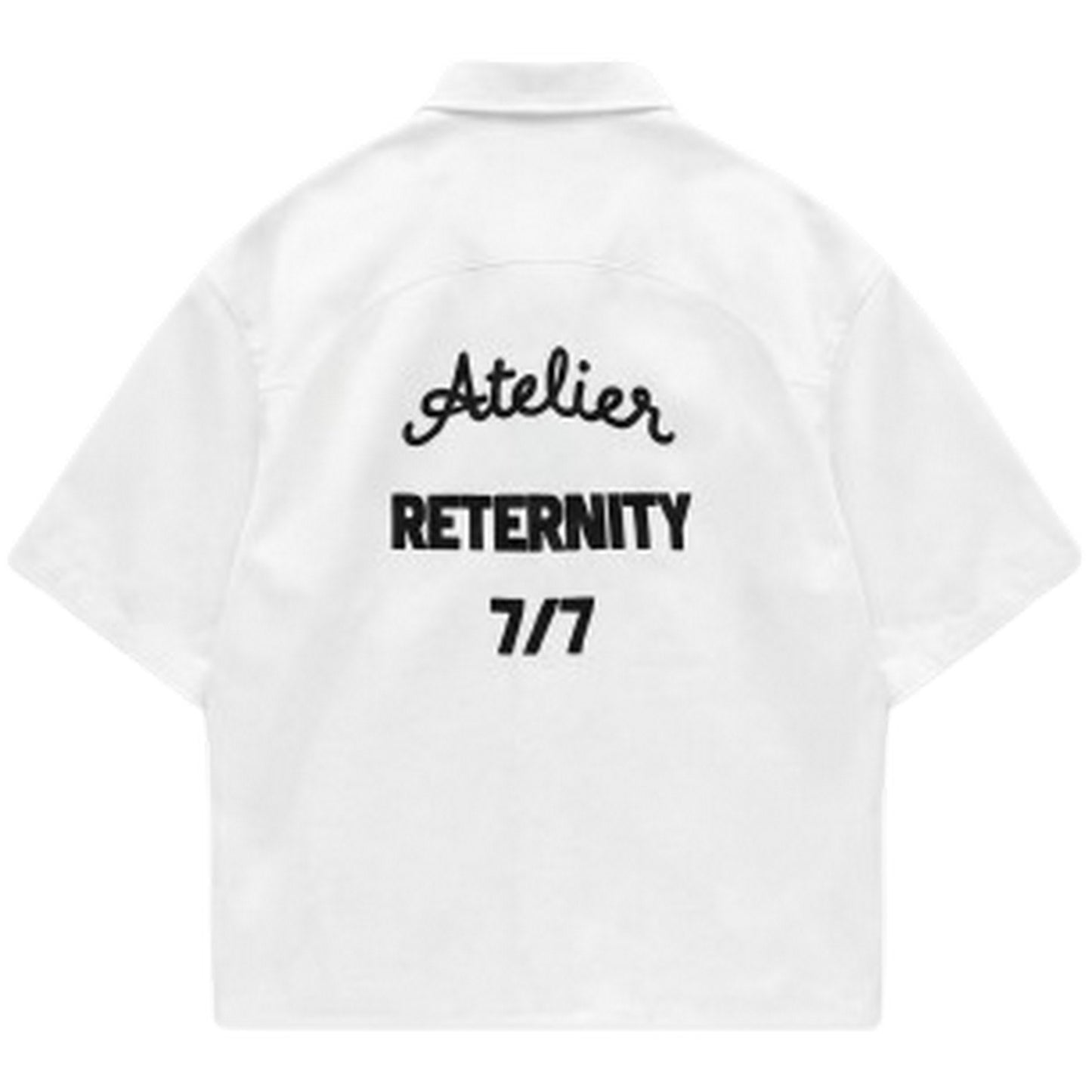 Camicie casual Unisex Reternity - Le Progres Shirt - Bianco