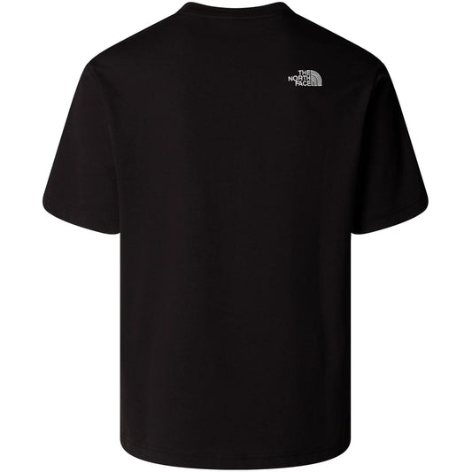 T-shirt Uomo The North Face - U Icon Mountain Jacket Relaxed S/S Tee - Nero