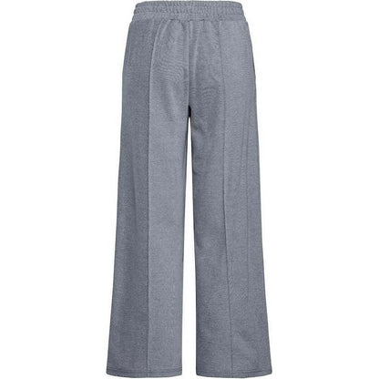 Pantaloni Donna Ichi - Ihkate Pique Pa3 - Blu