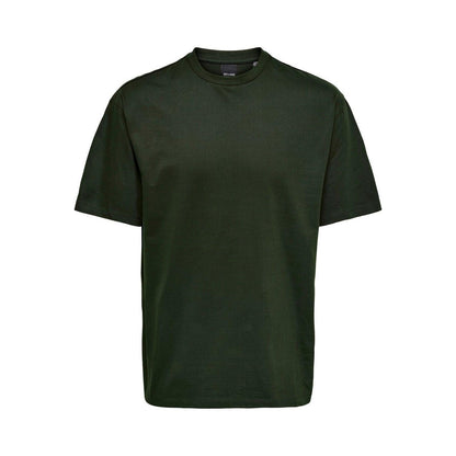 T-shirt Uomo Only & Sons - Onsfred Rlx Ss Tee Noos - Verde