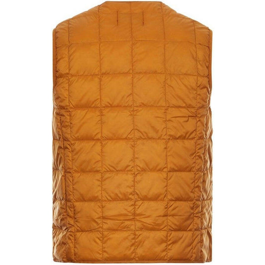 Gilet Unisex Taion - V Neck Button Down Vest - Arancione