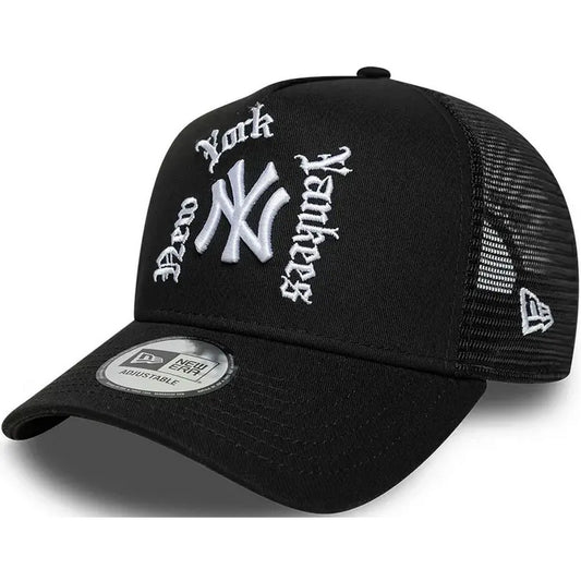Cappellini da baseball Unisex New Era - Wordmark Trucker - Nero