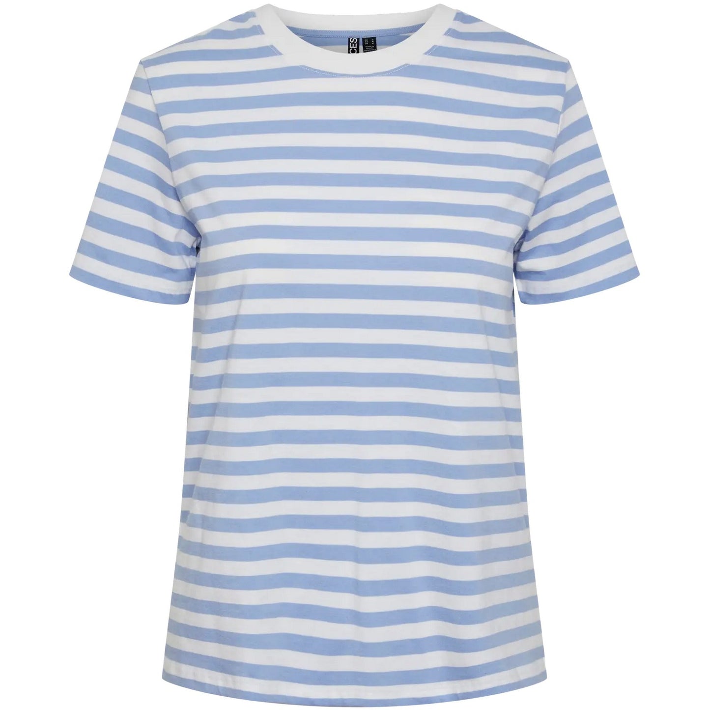 T-shirt Donna Pieces - Pcria Ss Tee Stripes Noos Bc - Multicolore
