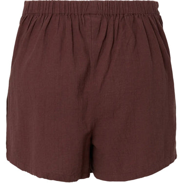 Pantaloncini Donna Pieces - Pcagnes Hw Skort Wvn Bc - Rosso