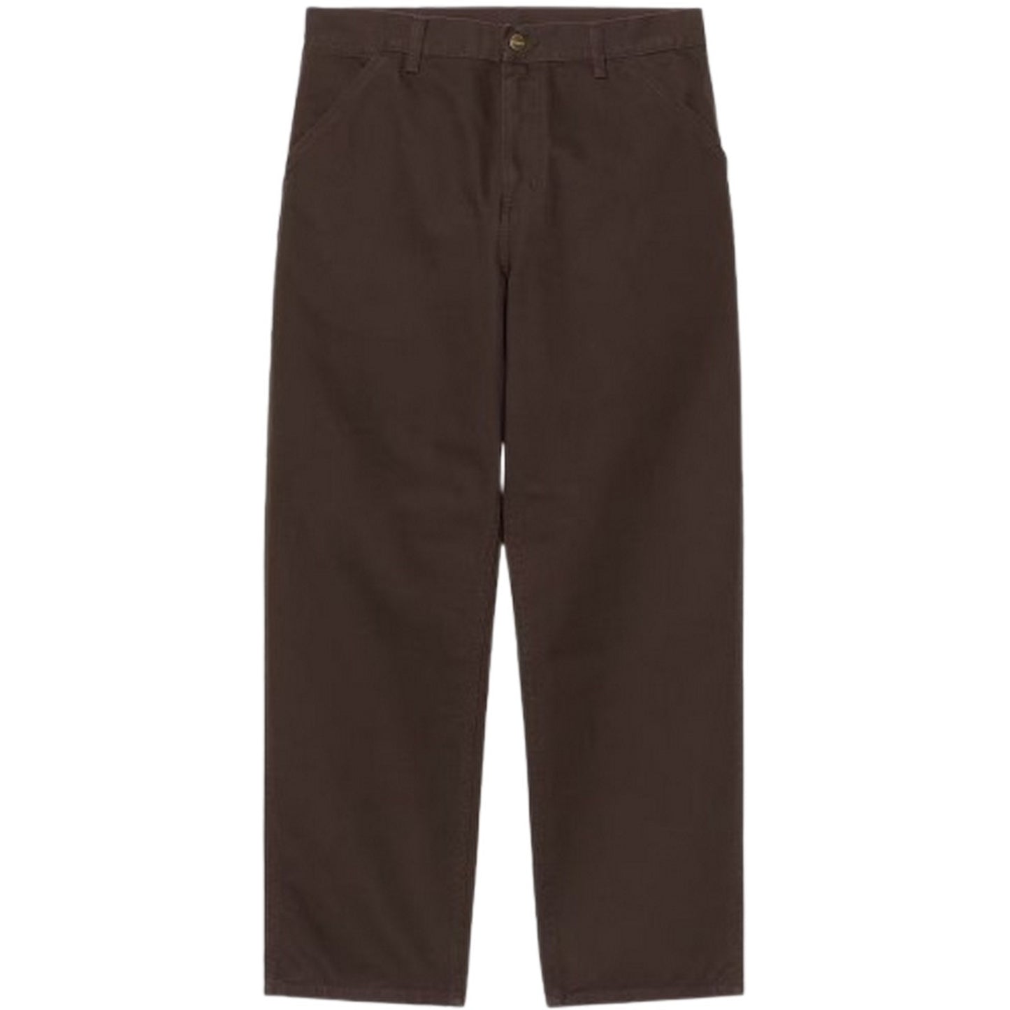 Pantaloni Uomo Carhartt Wip - Single Knee Pant - Marrone