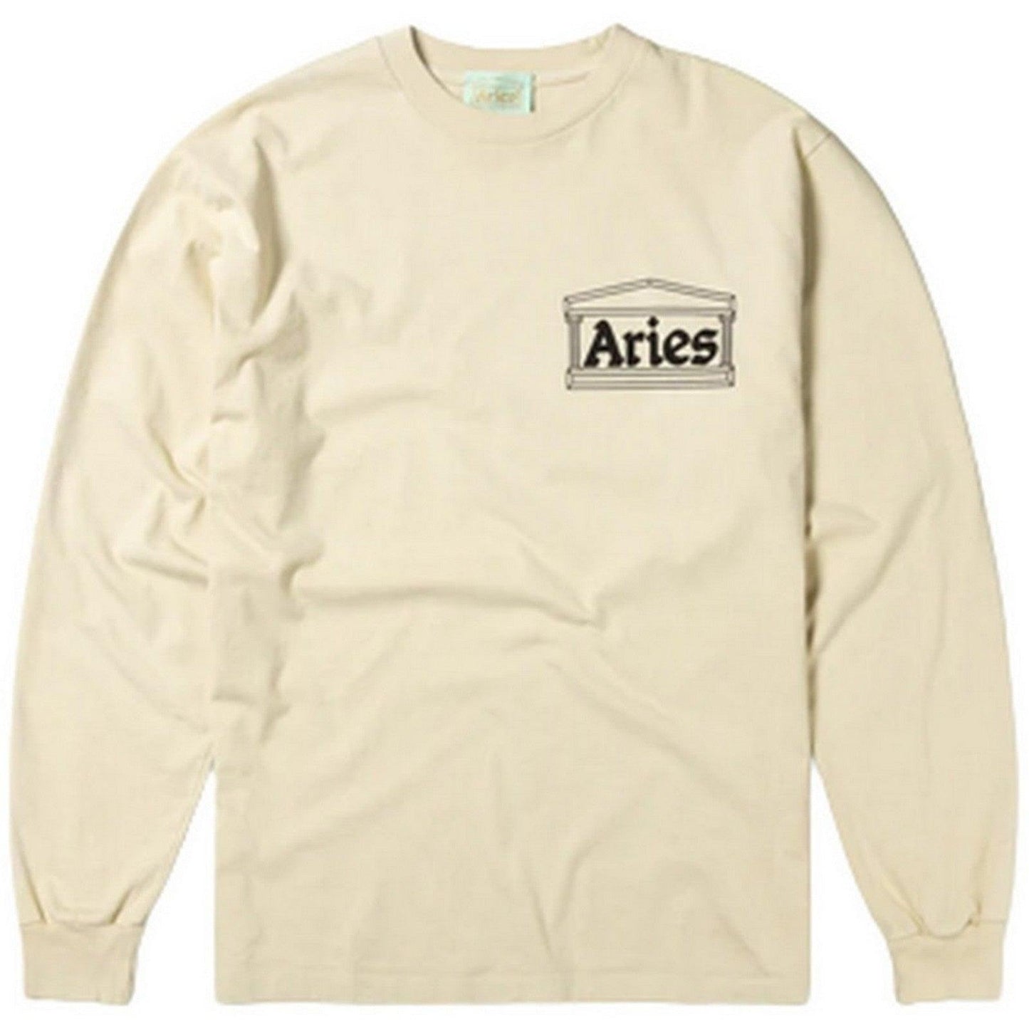 Maglie a manica lunga Uomo Aries - Temple Ls Tee - Beige