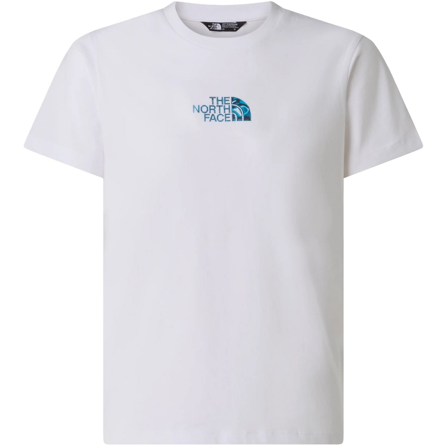 T-shirt Bambino The North Face - B Liquid Logo Reg Ss Tee Tnf White - Bianco