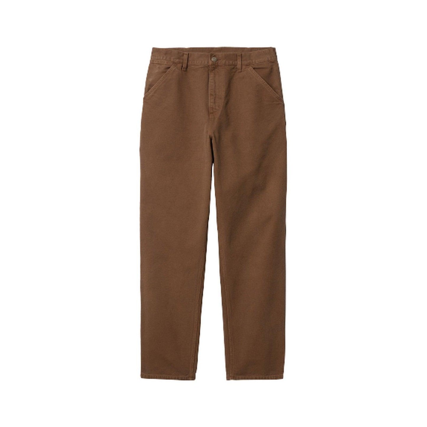 Pantaloni Uomo Carhartt Wip - Single Knee Pant - Marrone