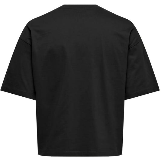 T-shirt Uomo Only & Sons - Onsfred Rlx Ss Crop Tee - Nero