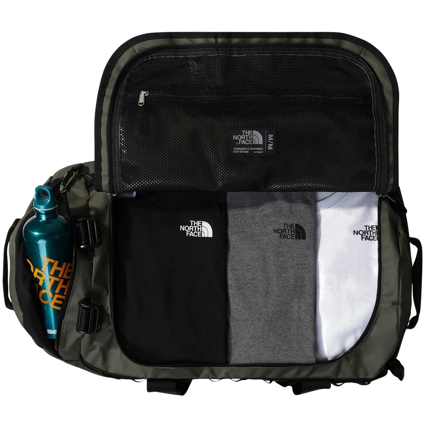 Borse a spalla Unisex The North Face - Base Camp Duffel M - Verde