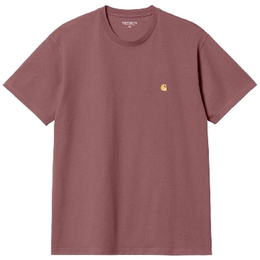 T-shirt Uomo Carhartt Wip - S/S Chase T-Shirt - Fucsia