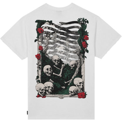 T-shirt Uomo Propaganda - T-Shirt M/M Ribs Blossom - Bianco
