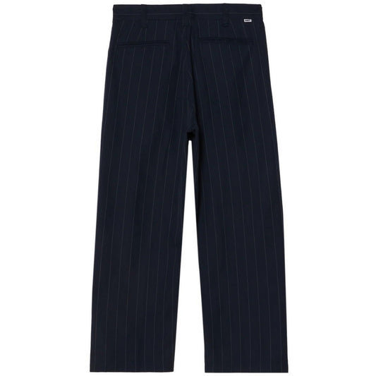 Pantaloni Uomo Obey - Dean Stripe Pleated Pant - Blu