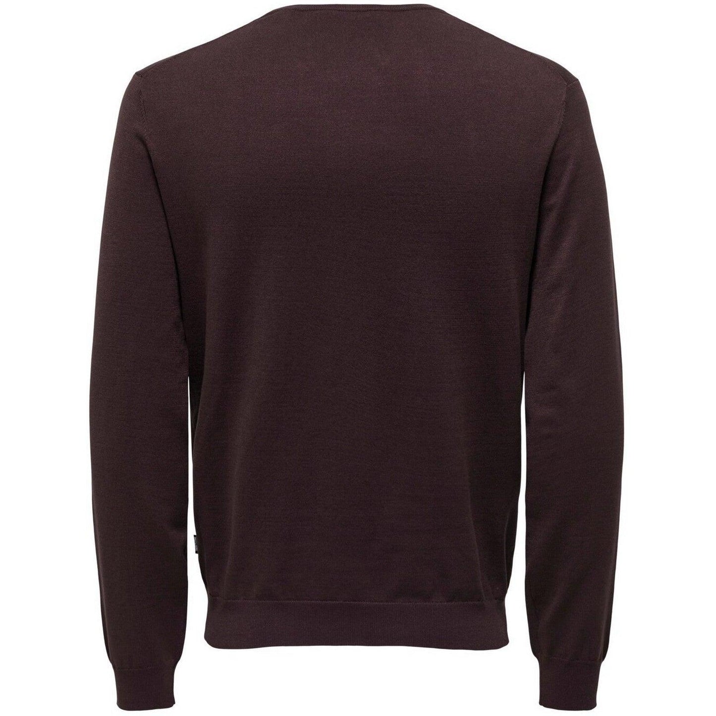 Maglioni Uomo Only & Sons - Onswyler Life Ls Crew Knit Noos - Bordeaux