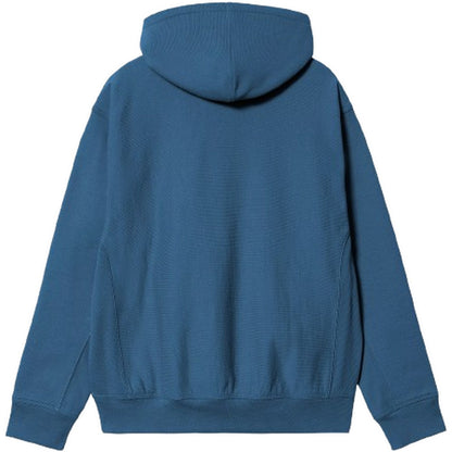 Felpe con cappuccio Uomo Carhartt Wip - Hooded American Script Sweat - Blu