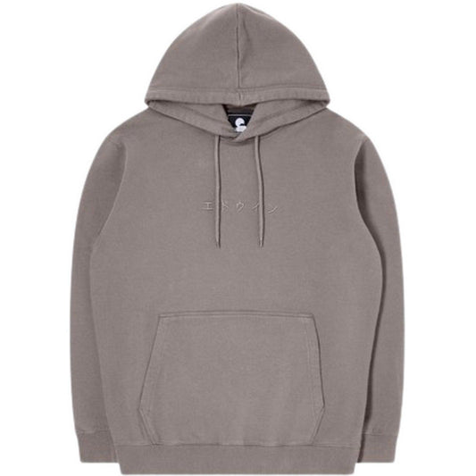 Felpe senza cappuccio Uomo Edwin - Katakana Hoodie Sweat - Grigio