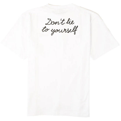 T-shirt Uomo Deceit - Don't Lie To Yourself Tee - Bianco