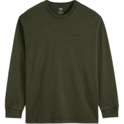 Maglie a manica lunga Uomo Levi's - Ls Authentic Tee - Verde