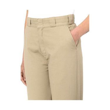 Pantalones de mujer Dickies - Elizaville Rec W - Beige