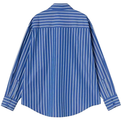 Camicie Donna Carhartt Wip - W' L/S Gowan Shirt - Blu