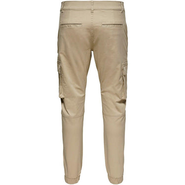 Pantalones de hombre Only & Sons - Cam Stage Cargo Cuff Pg 6687 - Gris