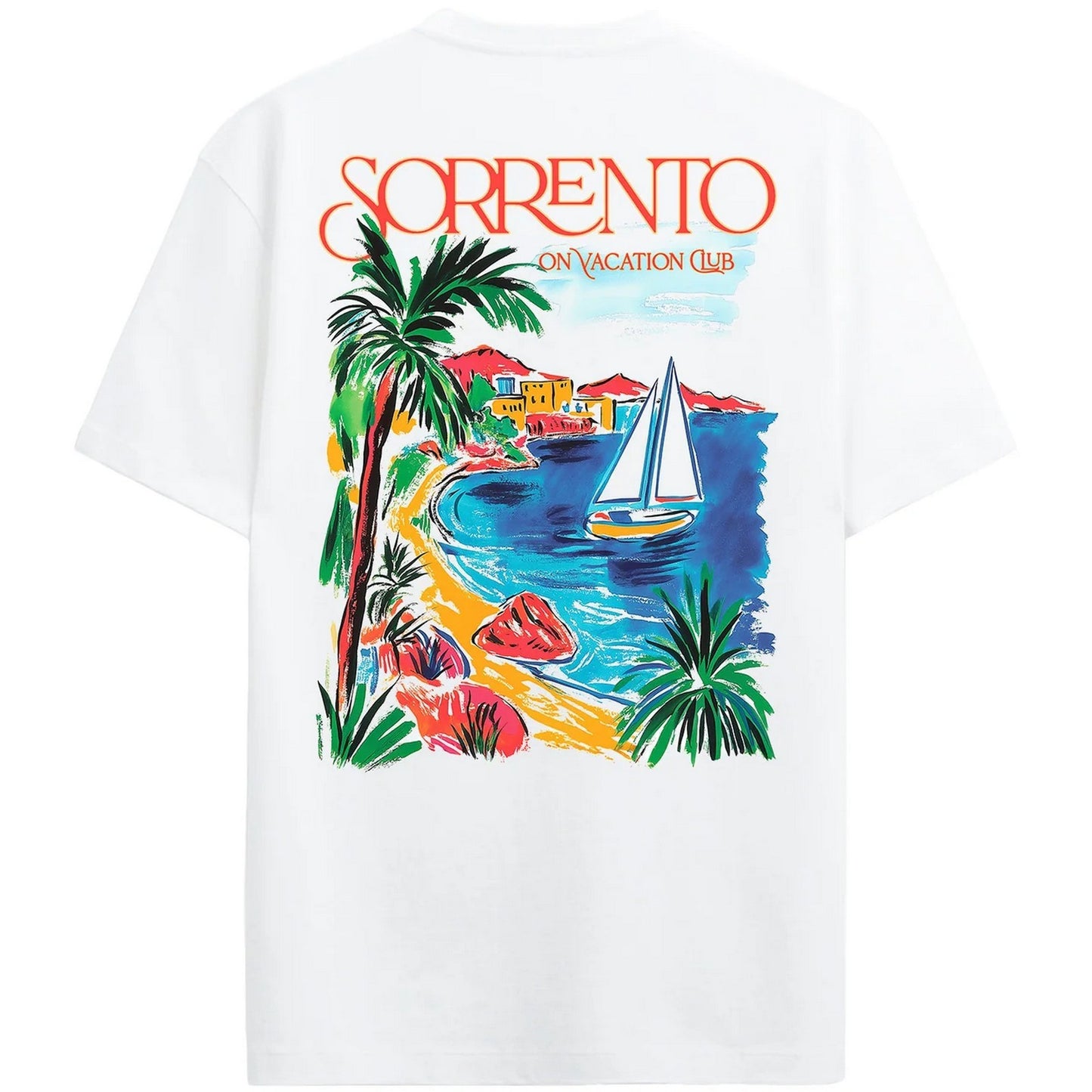 T-shirt Uomo ON VACATION - Sorrento T-Shirt - Bianco