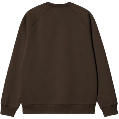 Felpe senza cappuccio Uomo Carhartt Wip - Chase Sweat - Marrone
