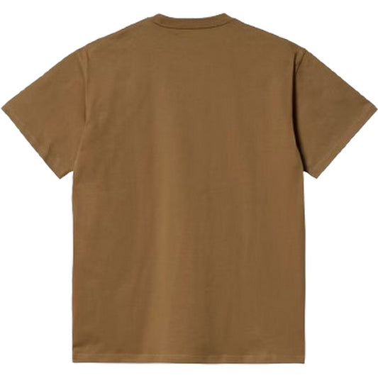T-shirt Uomo Carhartt Wip - S/S Chase T-Shirt - Marrone
