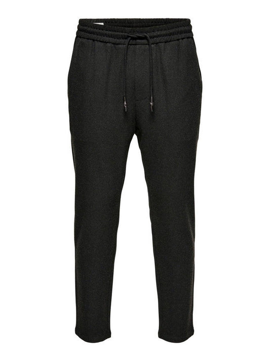 Pantaloni Uomo Only & Sons - Linus Kamp Long Tap Gw 7715 - Nero