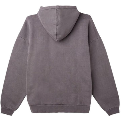 Felpe con cappuccio Uomo Obey - Lowercase Pigment Hood Fleece - Nero