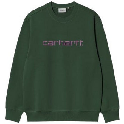 Felpe senza cappuccio Uomo Carhartt Wip - Carhartt Sweat - Verde