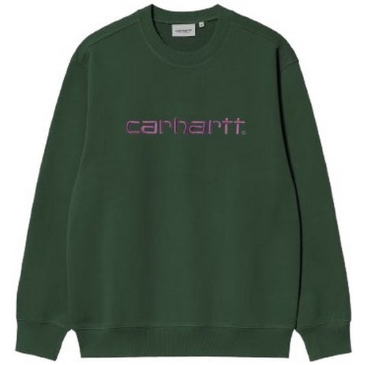 Felpe senza cappuccio Uomo Carhartt Wip - Carhartt Sweat - Verde