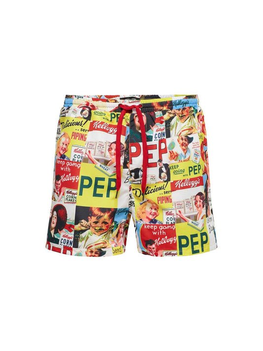 Pantaloncini e calzoncini Uomo Only & Sons - Onsted Swim Kellogs Print Gw 1839 - Multicolore