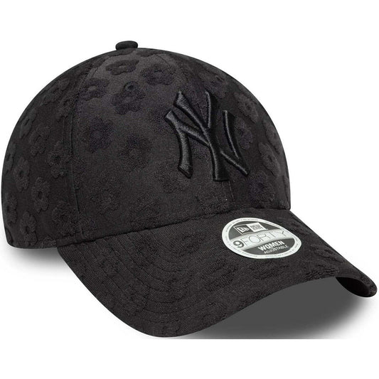 Cappellini da baseball Unisex New Era - Wmns Floral Towelling 9Forty - Nero