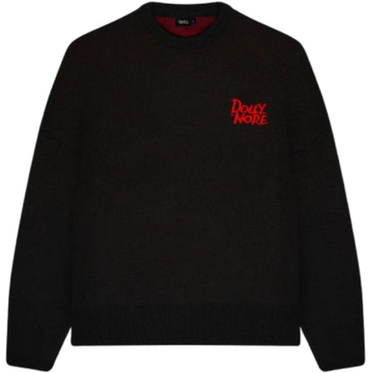Felpe senza cappuccio Uomo Dolly Noire - Satanicat Boxy Sweater - Nero