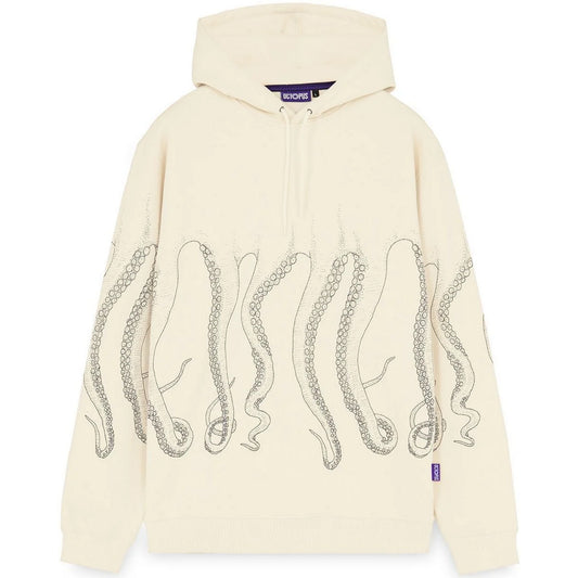 Felpe con cappuccio Uomo Octopus - Octopus Outline Hoodie - Avorio