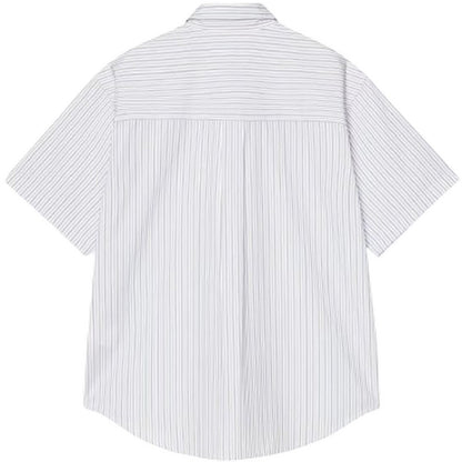 Camicie casual Uomo Carhartt Wip - S/S Keene Shirt - Bianco