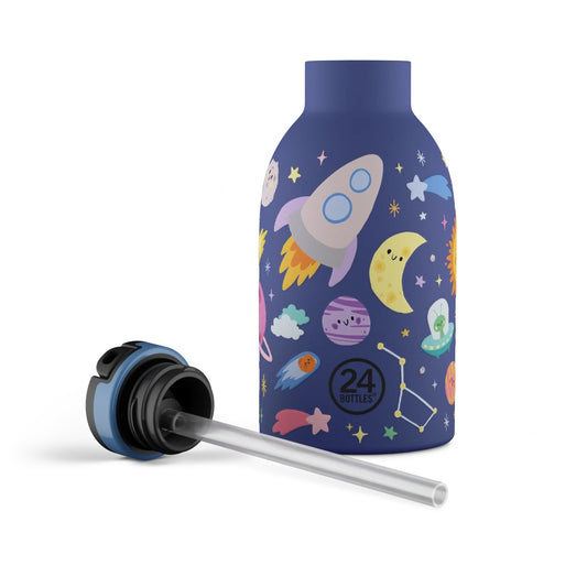 Thermoskanne für Getränke Kinder Unisex 24 Flaschen - Clima Bottle 330 Space Friends - Mehrfarbig