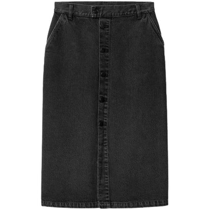 Gonne casual Donna Carhartt Wip - W' Colby Skirt - Nero