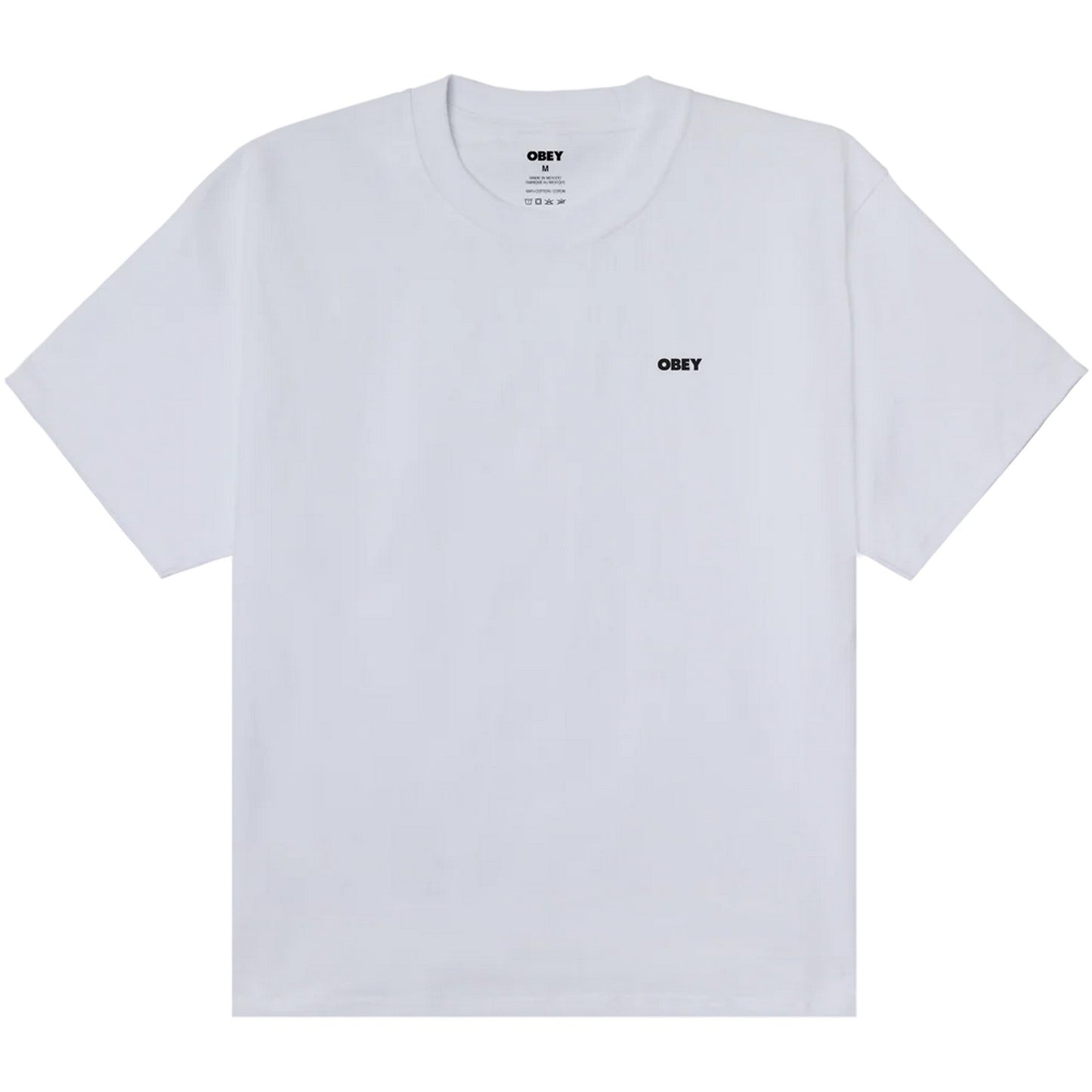 T-shirt Uomo Obey - Obey Heat Map Icon Tee - Bianco