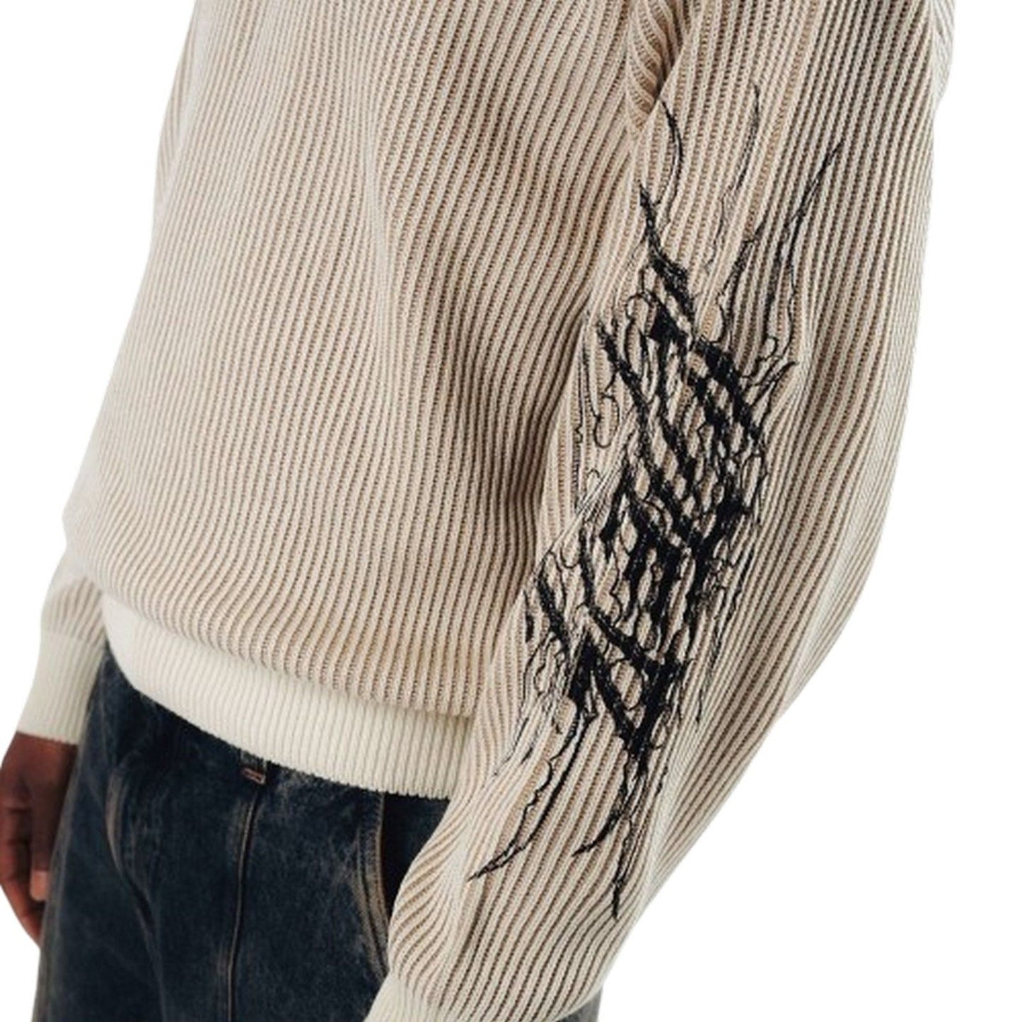 Maglie a manica lunga Uomo Iuter - Tribal Jumper - Avorio