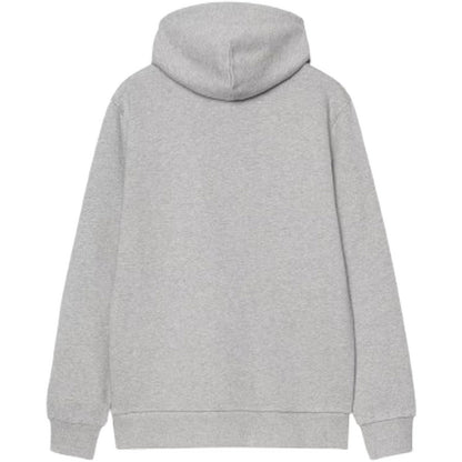 Felpe con cappuccio Uomo Carhartt Wip - Hooded Script Embroidery Sweat - Grigio