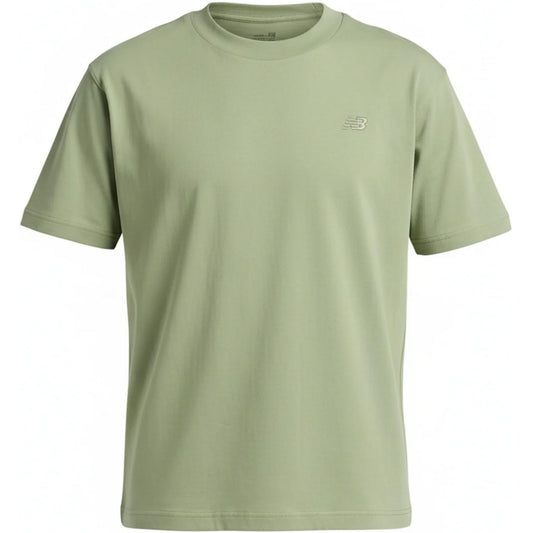 T-shirt Uomo New Balance - Athletics Cotton T-Shirt - Verde